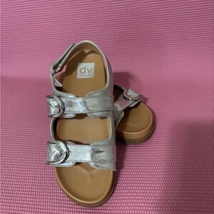 DV by Dolce Vita Silver Sandals